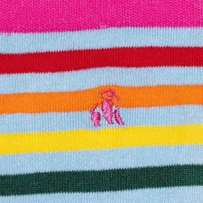Pastel Striped Bamboo Socks – product image 3 of 7