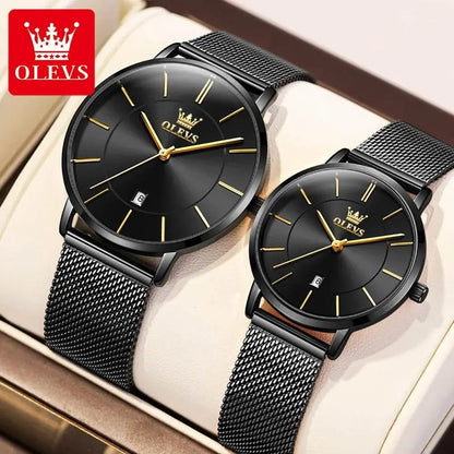 Simplicity Mesh Belt Couple Watches – product image 10 of 10