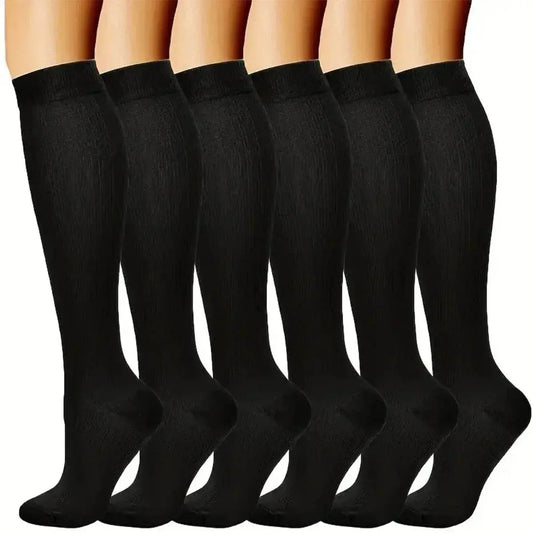Black Skin Compression Socks - product image 1 of 10