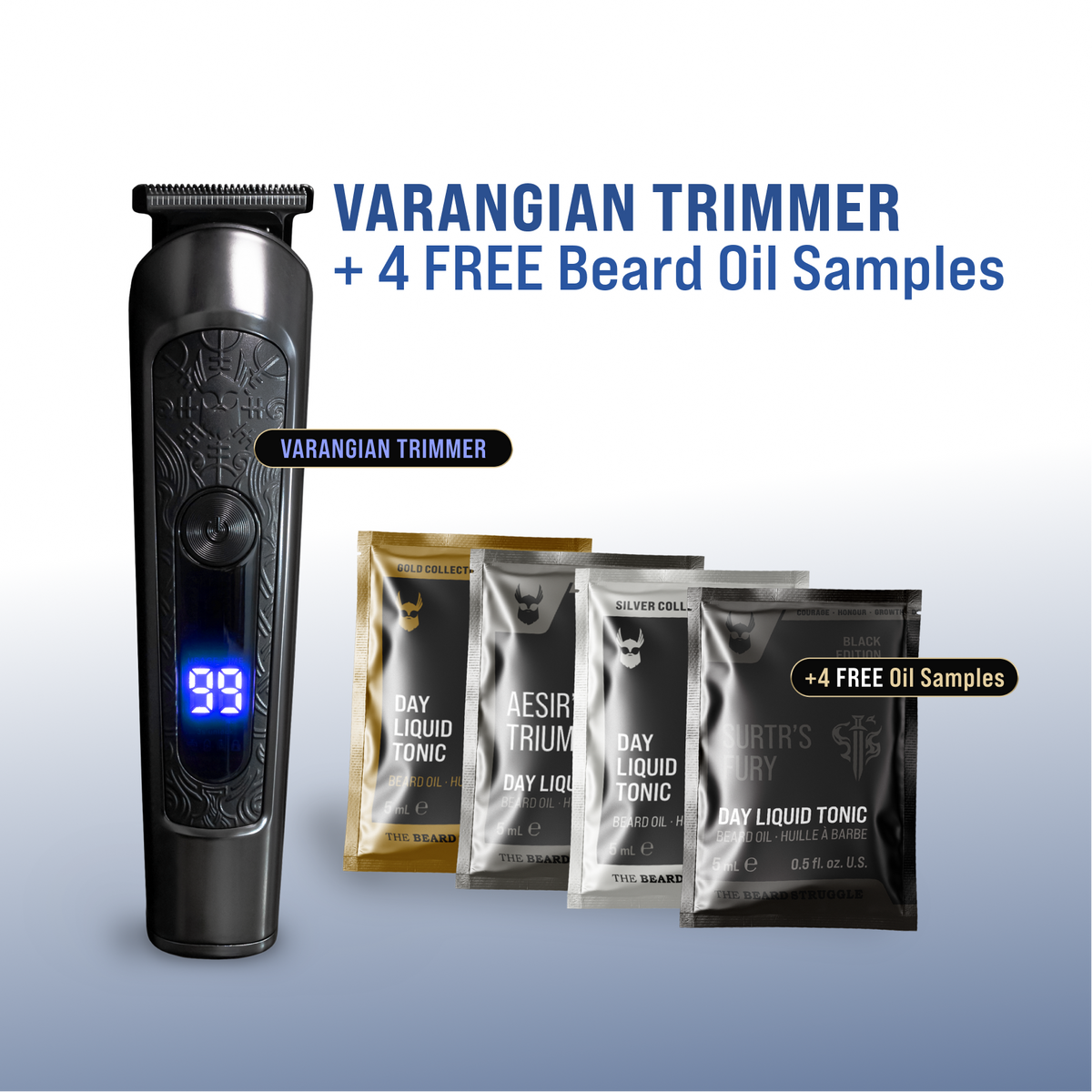 Varangian Trimmer attachment selection