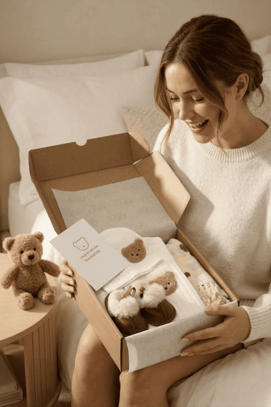 The Cozy Boucle Baby Bear Personalised Gift Box – product image 2 of 7
