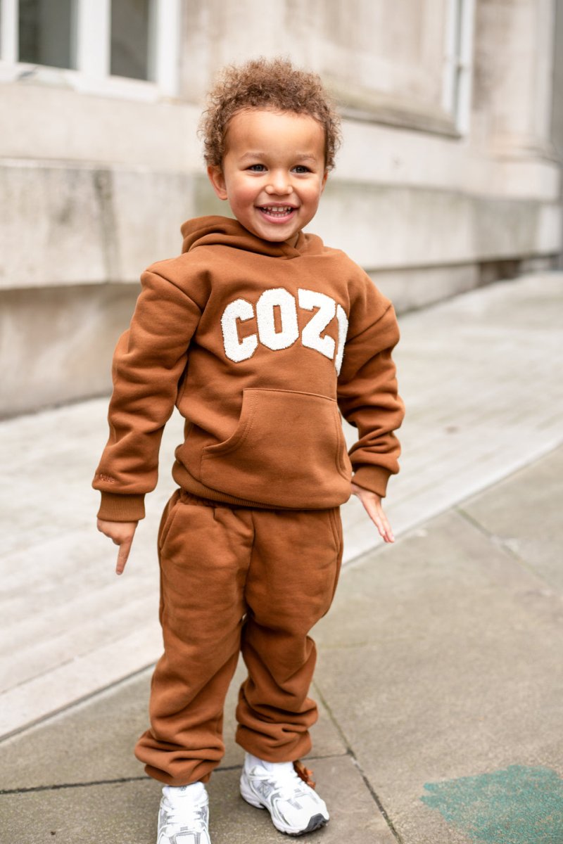 COZY Mini Tracksuit Brown Sets – product image 1 of 1