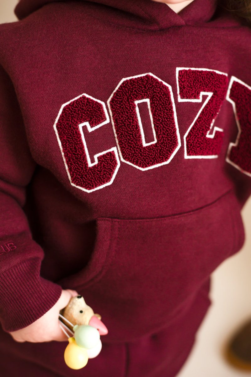 COZY Adult Tracksuit Burgundy Set – product image 3 of 6