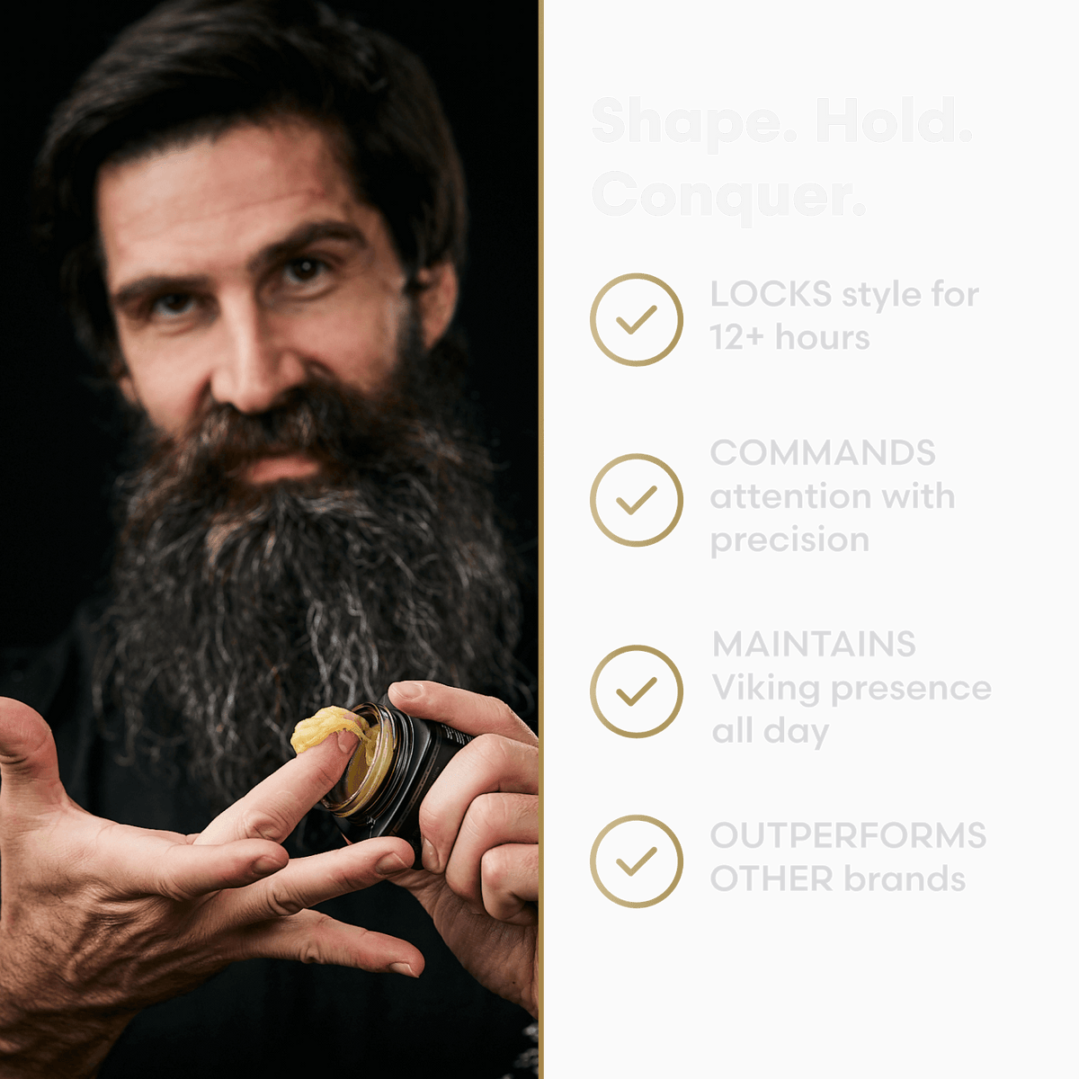 Clear Mustache Wax for a Natural Hold – how to use