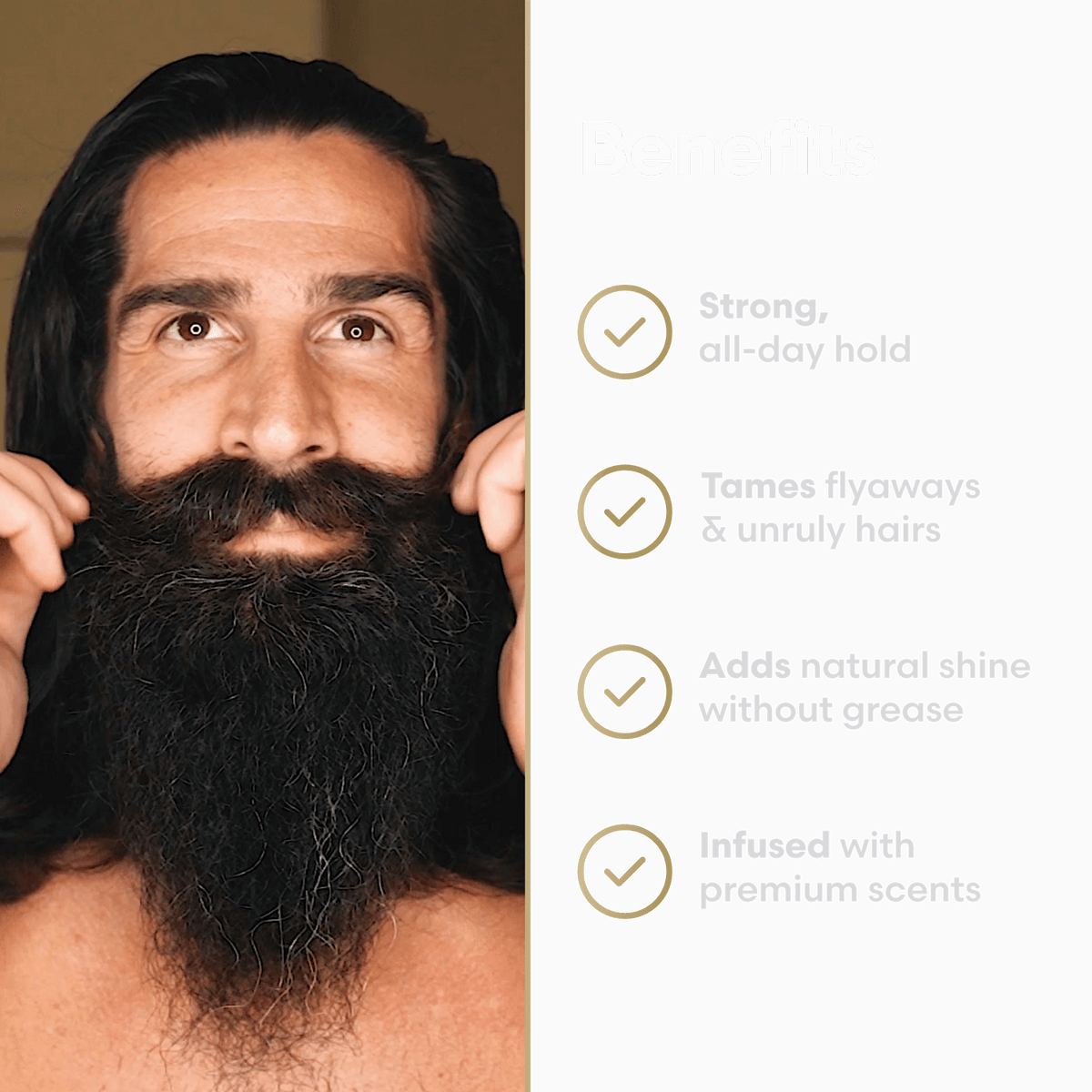 Clear Mustache Wax for a Natural Hold – alternate product view 4