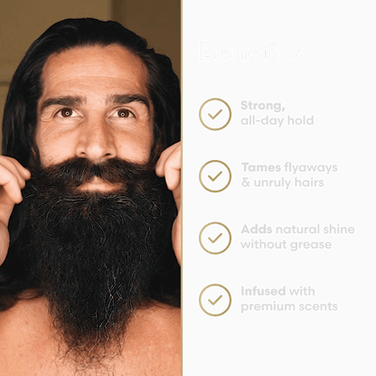 Clear Mustache Wax for a Natural Hold – alternate product view 4