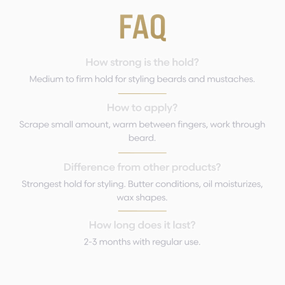 Clear Mustache Wax for a Natural Hold – alternate product view 6