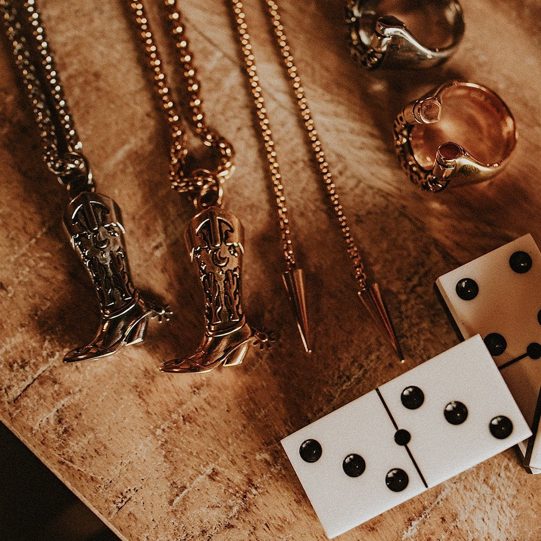 Cowboy Boot Pendant Necklace – product image 4
