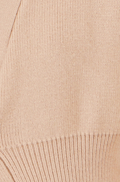 Yumi Beige Knitted Button Cardigan – product image 5 of 5