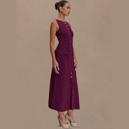 Knitted Elegant Sleeveless Dress For Women - product image 4 of 9