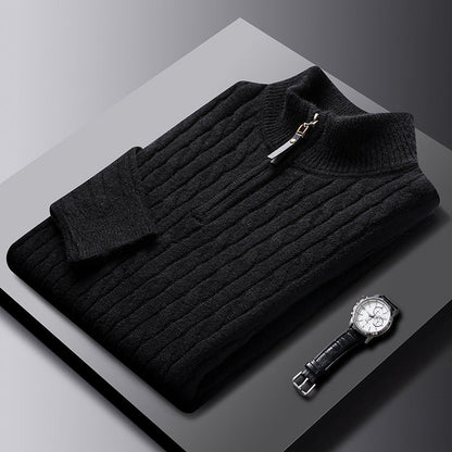 Men's Relaxed Longline Sweater Coat – product image 7