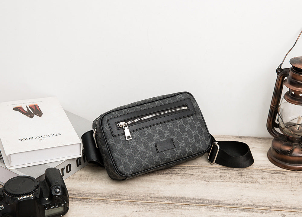 Men's Vintage-Print Crossbody Bag – product image 3