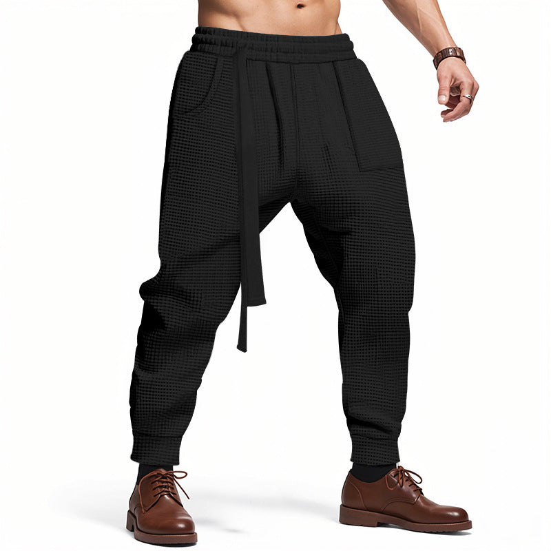 Men's Waffle-Knit Casual Joggers – product image 8
