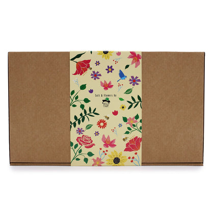 Salt Soak & Soap Flower Gift Set - May Chang, Tea Tree & Juniper – product image 6 of 7