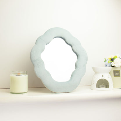 Soft Squiggly Mirror – Cloud – Cloud Blue (28x24x2.3cm) – product image 4 of 6