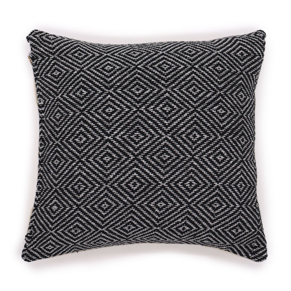Classic Cushion Cover - Maze Black - 40 x 40cm