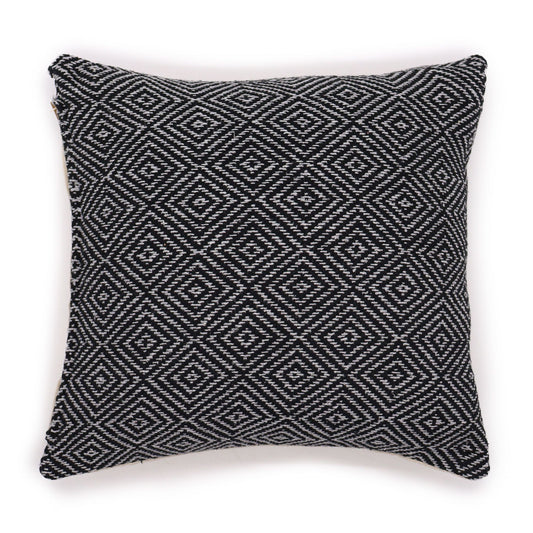 Classic Cushion Cover - Maze Black - 40 x 40cm