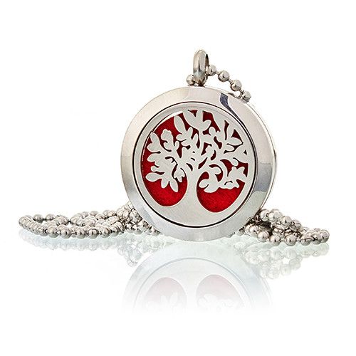 Aromatherapy Diffuser Necklace - Tree of Life 25mm – product image 1 of 5