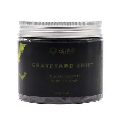 Graveyard Shift Whipped Soap 120g – product image 3 of 3