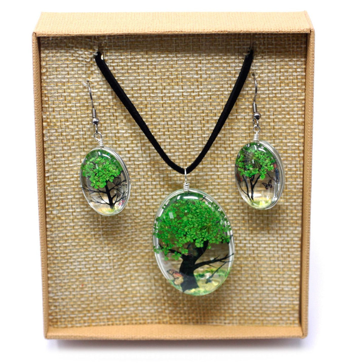 Pressed Flowers - Tree of Life set - Green – product image 2 of 5