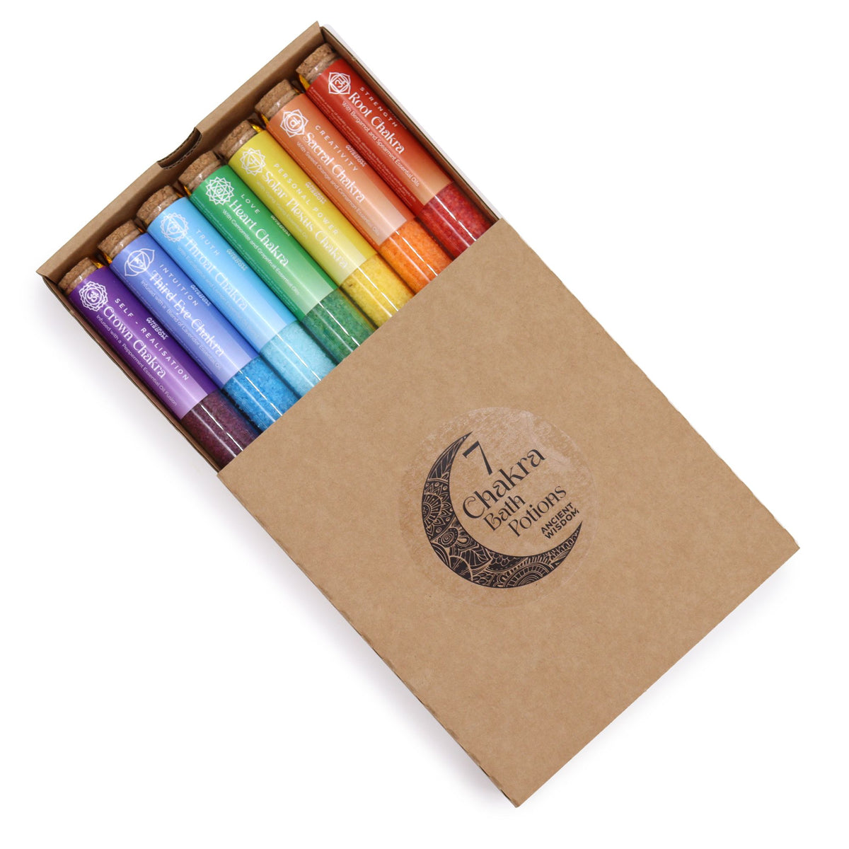 Chakra Bath Salt - Gift Pack of 7 – product image 1 of 3