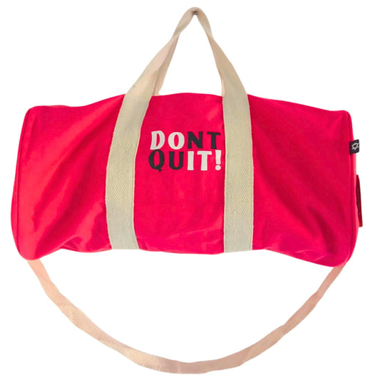 Don't Quit Gym Bag - Cherry Pink – product image 2 of 4