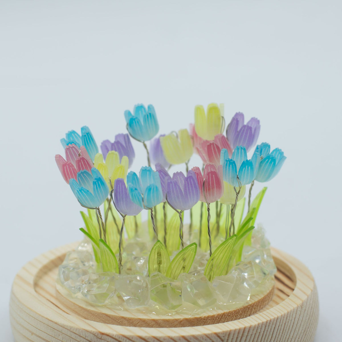 Floral Glow Garden Dome - 20 Multi Tulips - LED USB – product image 4 of 7