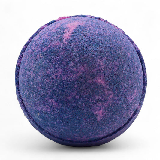 Set of 3 Yorkshire Violet Bath Bombs – product image 1 of 3