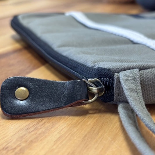 Canvas Tablet Pouch - Olive – product image 1 of 5