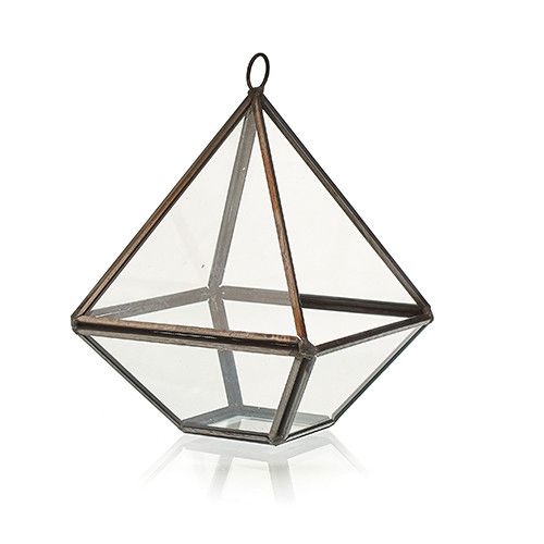 Glass Terrarium - Small Diamond – product image 5 of 6