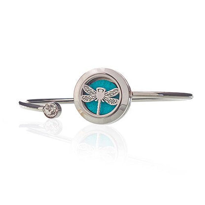 Aromatherapy Jewellery Crystal Bracelet - Dragonfly - 20mm – product image 1 of 7