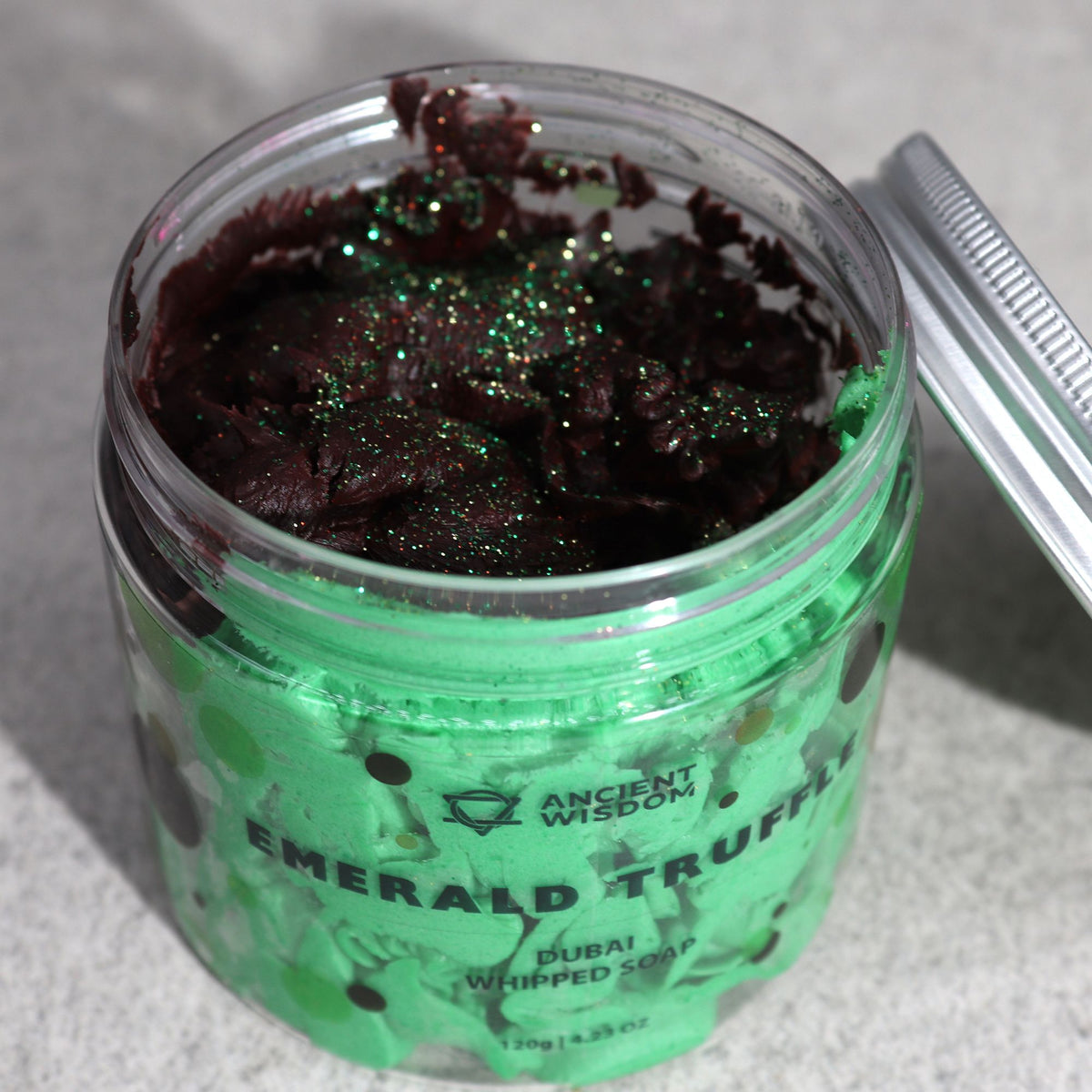 Dubai - Emerald Truffle Whipped Soap 120g – product image 1 of 3