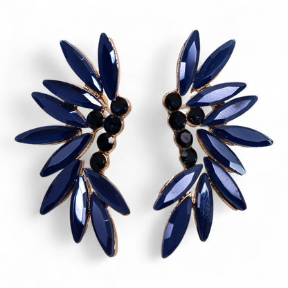 Royal Blue - Vintage Glass - Fairies - Earrings – product image 7 of 7