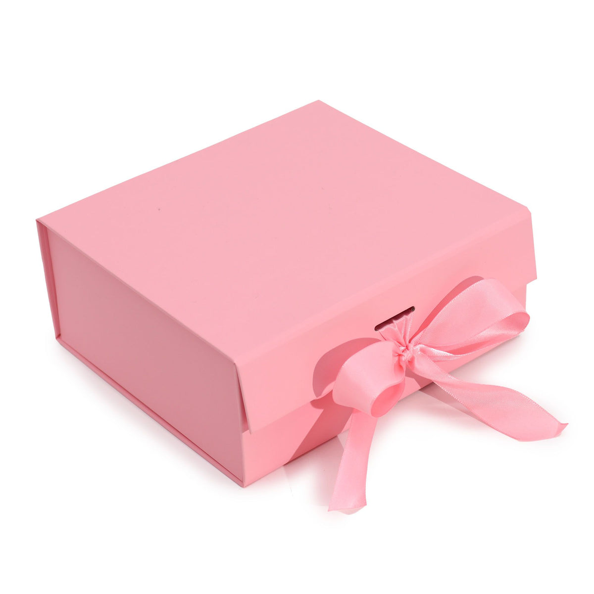 Flat Pack Gift Box - Medium Square (20x18.2x8cm) - Pink – product image 1 of 5