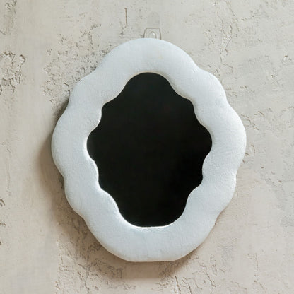 Soft Squiggly Mirror – Cloud – Cloud Blue (28x24x2.3cm) – product image 2 of 6