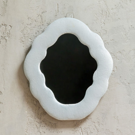 Soft Squiggly Mirror – Cloud – Cloud Blue (28x24x2.3cm) – product image 2 of 6