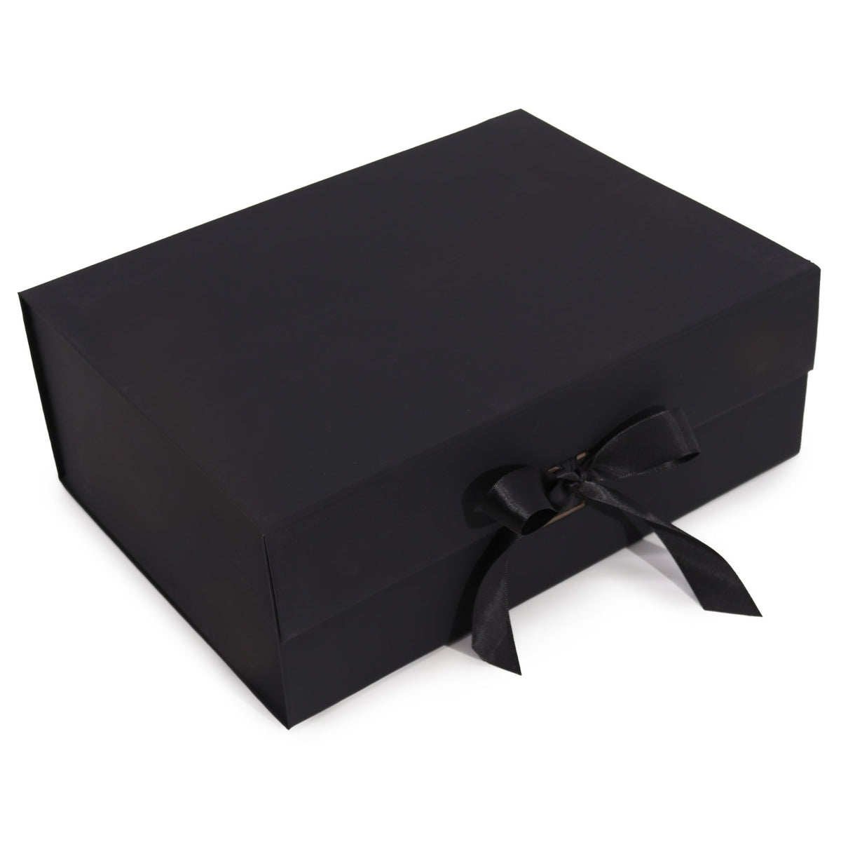 Flat Pack Gift Box - Extra Large (33 × 25 × 12 cm) - Black – product image 1 of 5