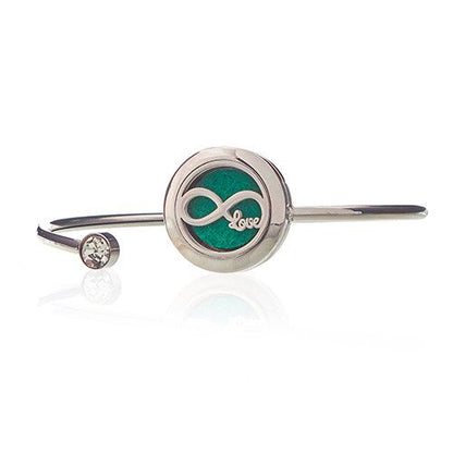 Aromatherapy Jewellery Crystal Bracelet - Infinite Love - 20mm – product image 7 of 7