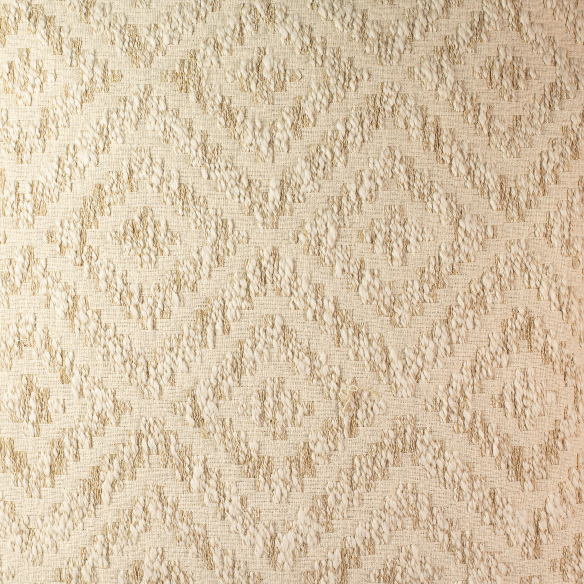 Classic Cushion Cover - Neutral Geo Creme - 60 x 60cm - Jumbo Style