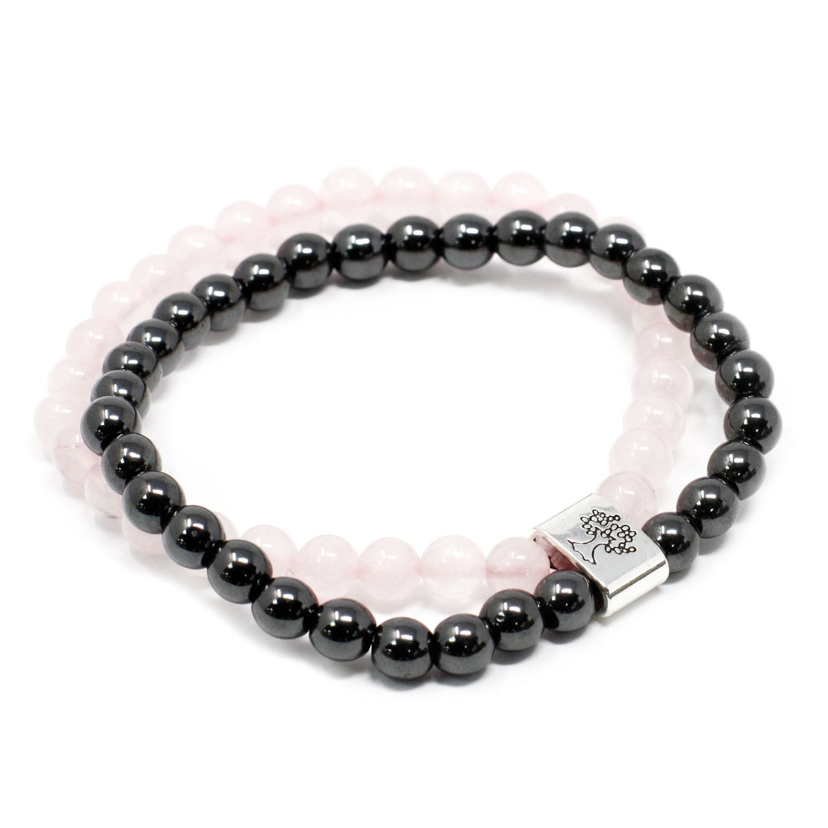 Magnetic Gemstone Bracelet - Rose Quartz – product image 3 of 5