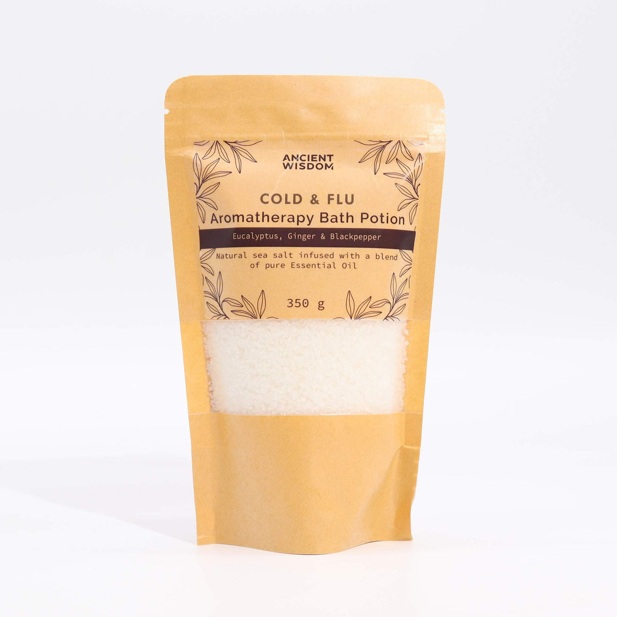 Aromatherapy Bath Potion 350g - Eucalyptus, Ginger & Black Pepper – product image 1 of 3