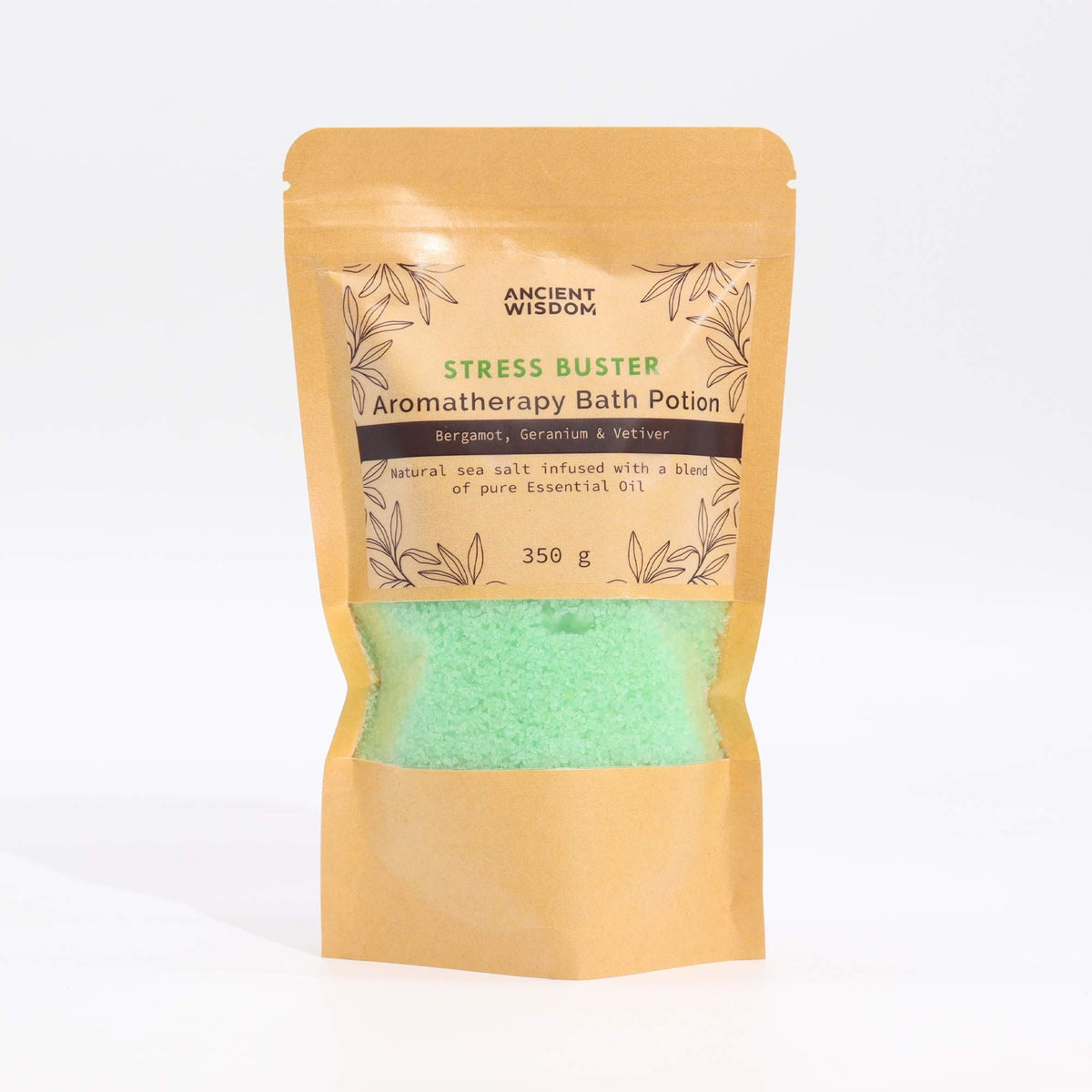 Aromatherapy Bath Potion 350g - Bergamot, Geranium & Vetiver – product image 1 of 3