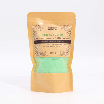 Aromatherapy Bath Potion 350g - Bergamot, Geranium & Vetiver – product image 1 of 3