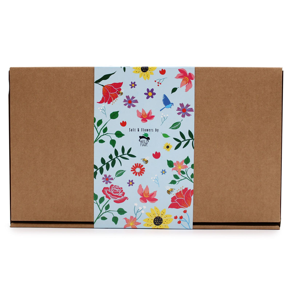 Salt Soak & Soap Flower Gift Set - Lavender, Orange & Basil – product image 2 of 8