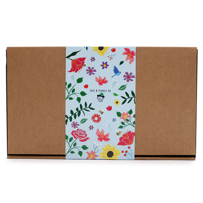 Salt Soak & Soap Flower Gift Set - Lavender, Orange & Basil – product image 2 of 8