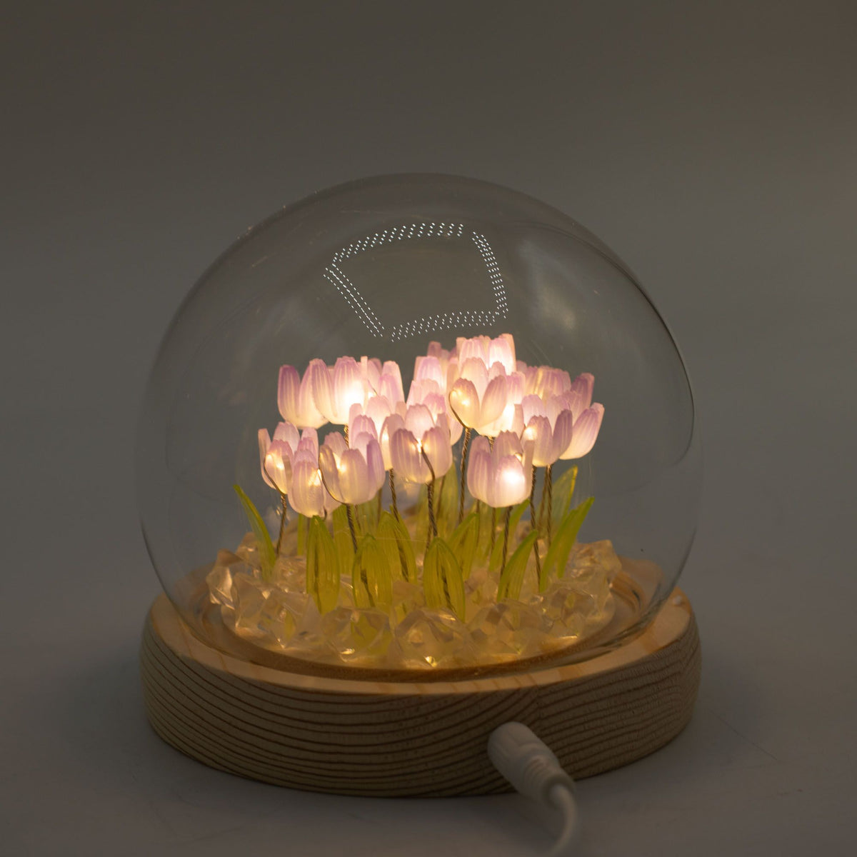 Floral Glow Garden Dome - 20 Tulips - LED USB – product image 5 of 6