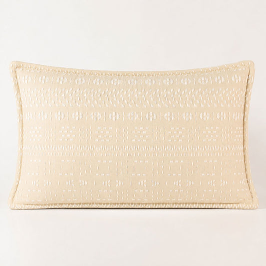 Classic Cushion Cover - Soft Stone - 30 x 50cm - Lumbar Style