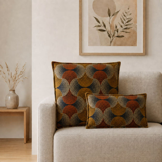 Classic Cushion Cover - Urban Swirl - 60 x 60cm - Jumbo Style