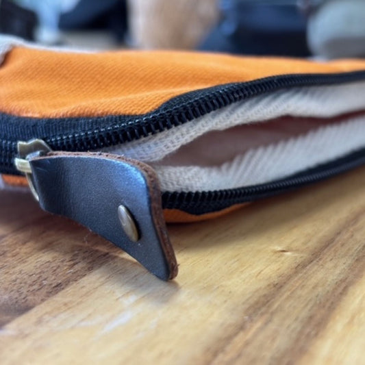 Canvas Tablet Pouch - Orange – product image 1 of 4