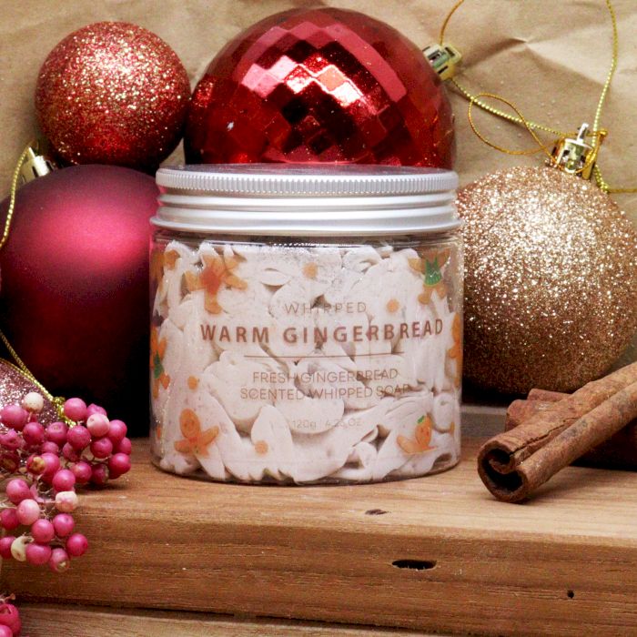 Warm Gingerbread Whipped Soap 120g – product image 4 of 5